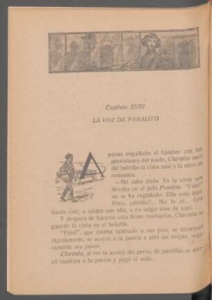 Capítulo XVIII - La voz de Panalito