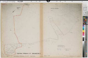 Siedlinghausen (Winterberg), Flurbereinigung Siedlinghausen, Bl. 21 Schätzungsriß Winterberg Flur 2