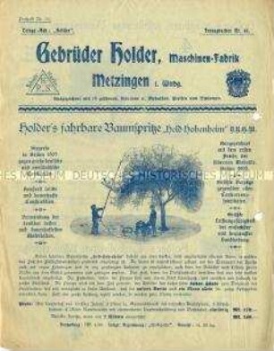 Fahrbare Baumspritze