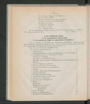 6) Das physiologische Laboratorium