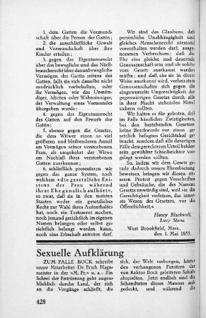 Sexuelle Aufklärung