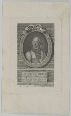 Bildnis des Maximilian I. Joseph von Bayern