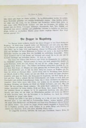 Die Fugger in Augsburg
