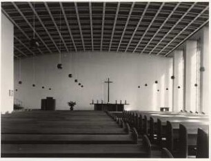 Evangelische Kirche, Gütersloh: Altarseite
