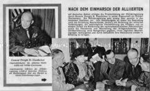 Abwurf-Flugblatt der Alliierten zum Einmarsch ins Ruhrgebiet