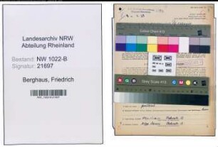 Entnazifizierung Friedrich Berghaus , geb. 04.10.1902 (Arbeiter)