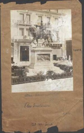 Aus Griechenland: Athen: Reiterdenkmal