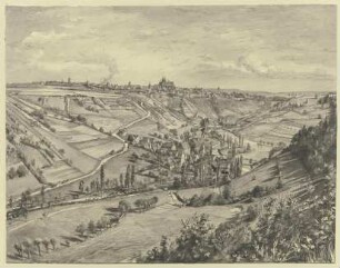 Blick auf Rothenburg ob der Tauber