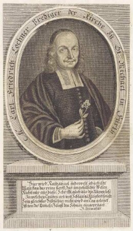 Bildnis des Carl Friedrich Lochner
