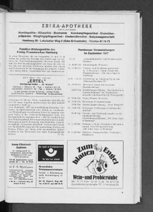 Familien-Bildungsstätte des Evang. Frauenwerkes Hamburg