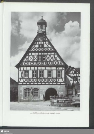Külsheim, Rathaus und Marktbrunnen