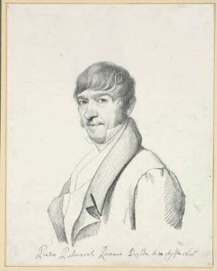 Bildnis Palmaroli, Pietro (1778-1828), Maler, Restaurator
