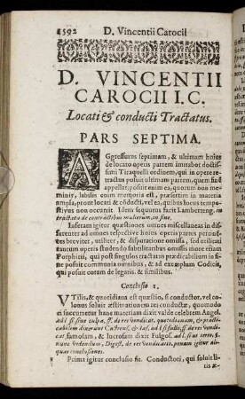 Pars Septima.