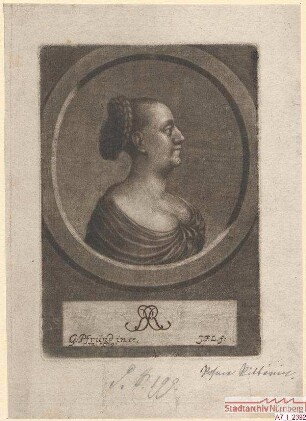 Rosine Ritter, geborene Pfründ