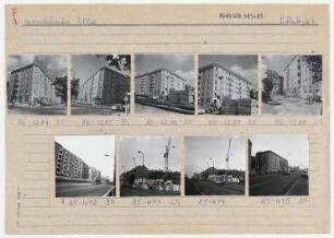 Straßenansichten. Berlin, Lichtenberg, Frankfurter Allee