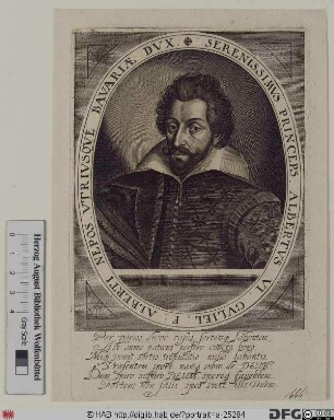 Bildnis Albrecht (VI.), Herzog in Bayern und Landgraf von Leuchtenberg