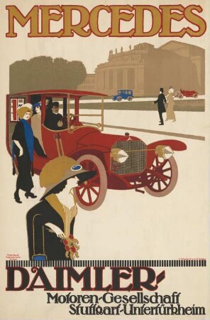 Mercedes Daimler Motoren-Gesellschaft Stuttgart