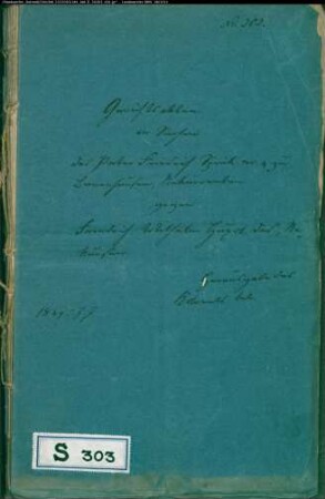 Sprick, Peter Friedrich Nr. 4 zu Bavenhausen gegen Fr. Wilhelm Huxol in Bavenhausen
