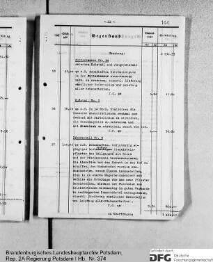 Bauliche Unterhaltung des Versuchsgutes Bornim
