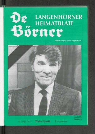 Juni 1996, Nummer 6