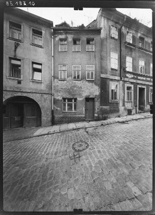 Altenburg, Kesselgasse. Wohnhaus. Straßenfront