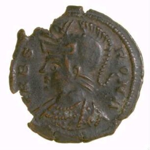 Münze, Follis, 333 - 334