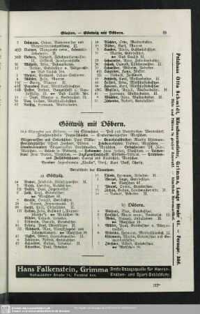 Göttwitz mit Döbern