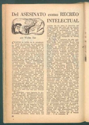 Del asesinato como recreo intelectual