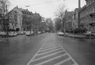 Neuordnung von Versorgungsleitungen in der Kriegsstraße zwischen Weinbrennerstraße und Mendelssohnplatz