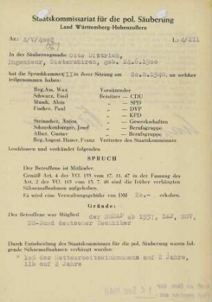 Dittrich, Otto
