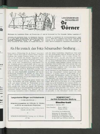 Als Herzstück der Fritz-Schumacher-Siedlung..