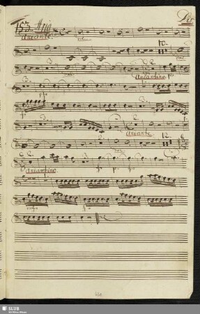 153. Aria: Mia signora alla francese / Ottani, B.