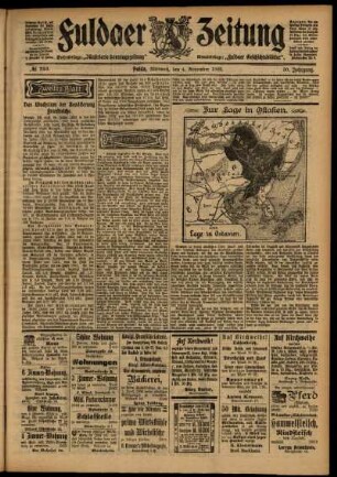 Zweite Ausgabe vom Mittwoch, den 04. November 1903.