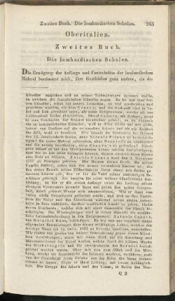Zweites Buch. Die lombardischen Schulen.