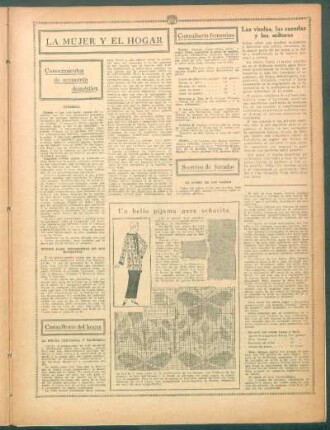 Conocimientos de economía doméstica