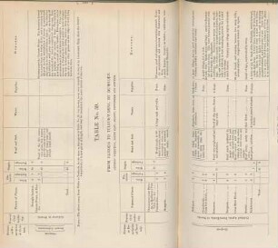 Table No. 59. From Baroda to Tullukwarra, by Dubhoee