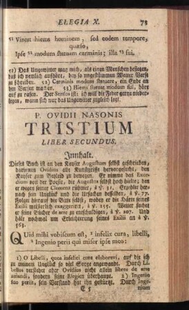 P. Ovidii Nasonis Tristium Liber Secundus