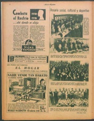 Rosario social, cultural y deportivo [Fotografías]