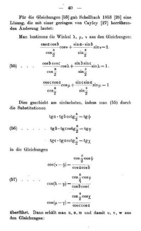 Schellbachs Lösung