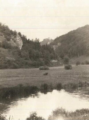 Burg Gößweinstein : Blick zur Burg Gößweinstein, Fränkische Schweiz