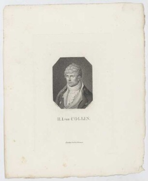 Bildnis des H. I. von Collin