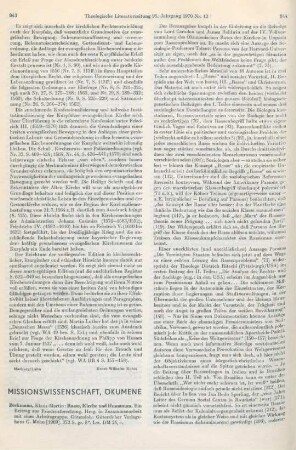 943-945 [Rezension] Rasse, Kirche und Humanum
