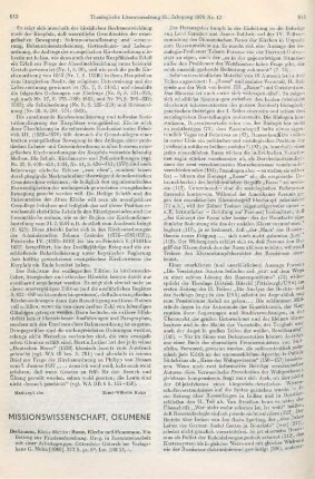 943-945 [Rezension] Rasse, Kirche und Humanum