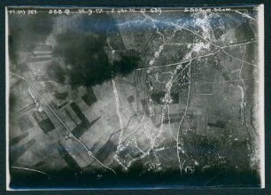 Foto des Geländes bei Quéant (Luftbild)