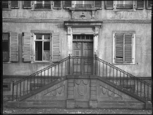 Gerlachsheim Forsthaus Treppenportal