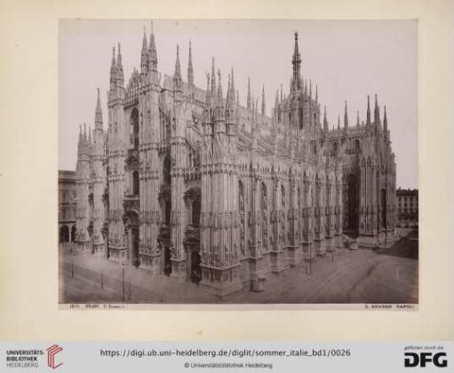 No. 1909. Milano, Il Duomo