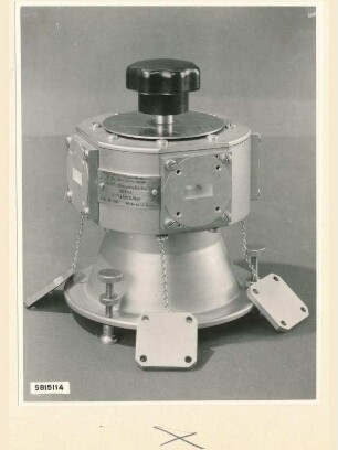 Hohlleiterumschalter HU/X2, Foto 1958
