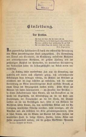 Fortschritt und Armuth : Eine Untersuchung über die Ursache der industriellen Krisen und der Zunahme der Armuth bei zunehmendem Reichthum