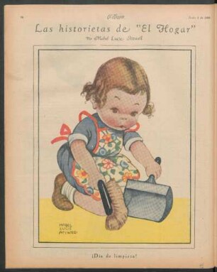 Las historietas de "El Hogar" : ¡Día de limpieza!