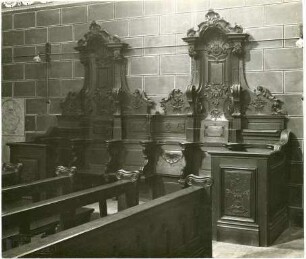Chorgestühl in St. Marien